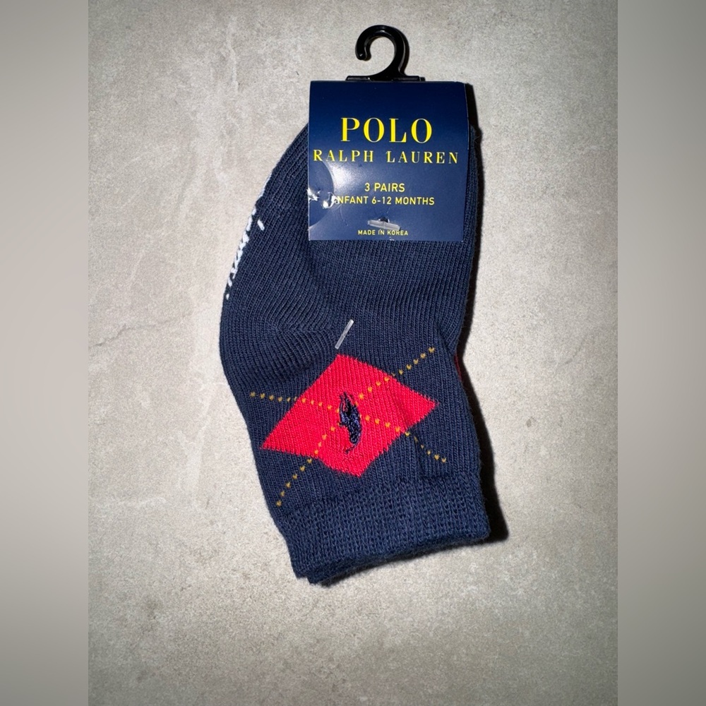 Ralph Lauren Blue Casual Socks